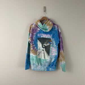 Travis Scott Astroworld Festival The Sights Are Vivid Hoodie Men's Size Small